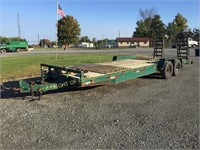 24' TANDEM AXLE MAX TRAILER W/ LOADING RAMPS