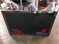 Molson Canadian Illuminated Portable Chalkboard