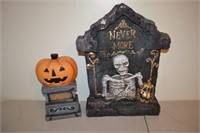 Heavy Resin Halloween Yard Decor