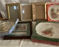 Plates and picture frames