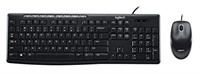 Logitech Media Combo MK200 Full-Size Keyboard and