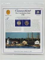 Connecticut State Quarters & Postal Comm