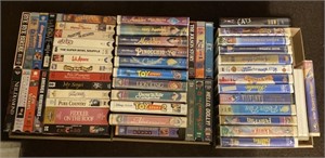 Assorted VHS Tapes 
(Bidding 1x qty)