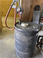 Hyd Oil Barrel & Pump