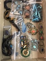Costume jewelry. Necklaces and bracelets