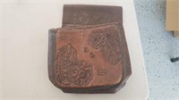 Hand Tooled Custom Leather Pouch