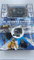 4K Sports Camera ProHT, like new