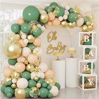 Sage Green Baby Shower Decorations