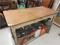 Vintage Pine Harvest Table