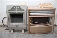 Vintage Dearborn & Azure Gas Heaters