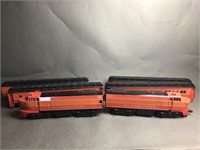 WILLIAMS O-gauge Sharknose A-A with 4 scale Madiso