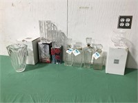 Lot of Crystal and Clear Glass
