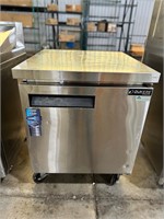 Dukers 27” One Door Worktop Refrigerator