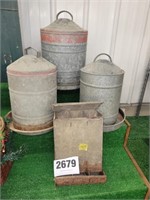 Galvanized Poultry Feeders
