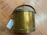 Antique Fairbanks Brass Bucket