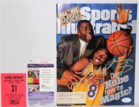 Kobe Bryant Autographed JSA Sports Illustrated