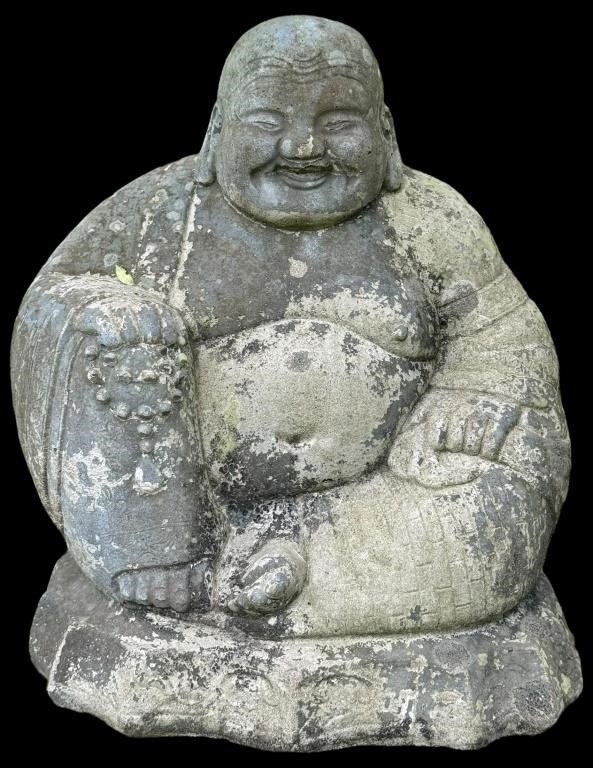 Concrete Stone Buddah Garden Statue