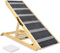Adjustable Dog Ramp - For Couch Or Bed