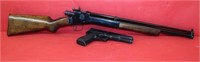 2pc Air Guns; Marksman Repeater & Crosman Arms
