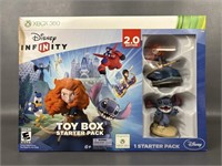 XBOX 360 Disney Infinity Toy Box Starter Pack NEW