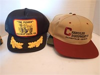 Great group of advertising vintage ball caps,