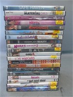 20 Assorted DVD's