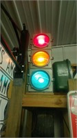 Working traffic light
