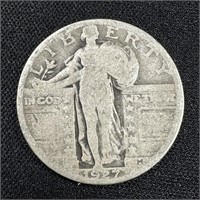 1927 Standing Liberty Silver Quarter