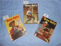 3 Comics - Gene Autry Comics