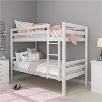 $280  Campbell Wood Twin/Twin Convertible Bunk Bed