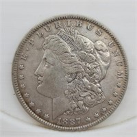 1887-O Morgan Silver Dollar - VF