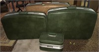 Vintage Suitcase Luggage Lot