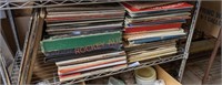 Giant vinyl record lot