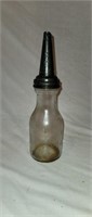 Vintage The Master MFG Glass Oil Bottle