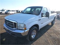 2002 Ford F250 Extra Cab Pickup Truck