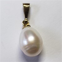 S/Sil Freshwater Pearl Pendant