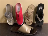 Ladies spring and summer shoes one size 5 1/2,