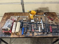 Lot of Assorted Paint Roller/Painting Items