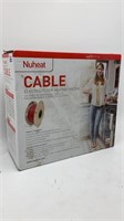 NIB Nuheat Cable Electric Floor Heating System