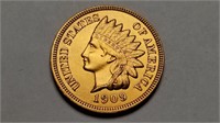 1909 Indian Head Cent Penny Uncirculated Rare