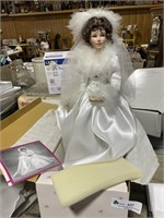 Ashton Drake Winter Romance Bridal Doll