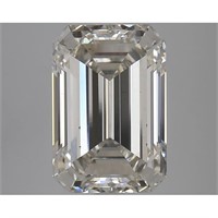 Igi Certified Emerald Cut 5.63ct Vs2 Lab Diamond