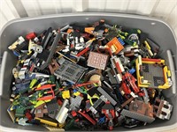 Large Sterilite Tub of Legos, Bionicle Toys