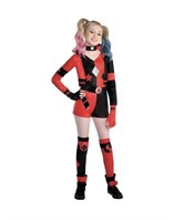 Girls Harley Quinn Costume - Medium
