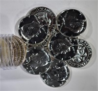 MIXED DATE ROLL OF PROOF 40% SILVER KENNEDY HALVES