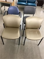Office Side Chairs Lot of 4 Miscellaneous Styles