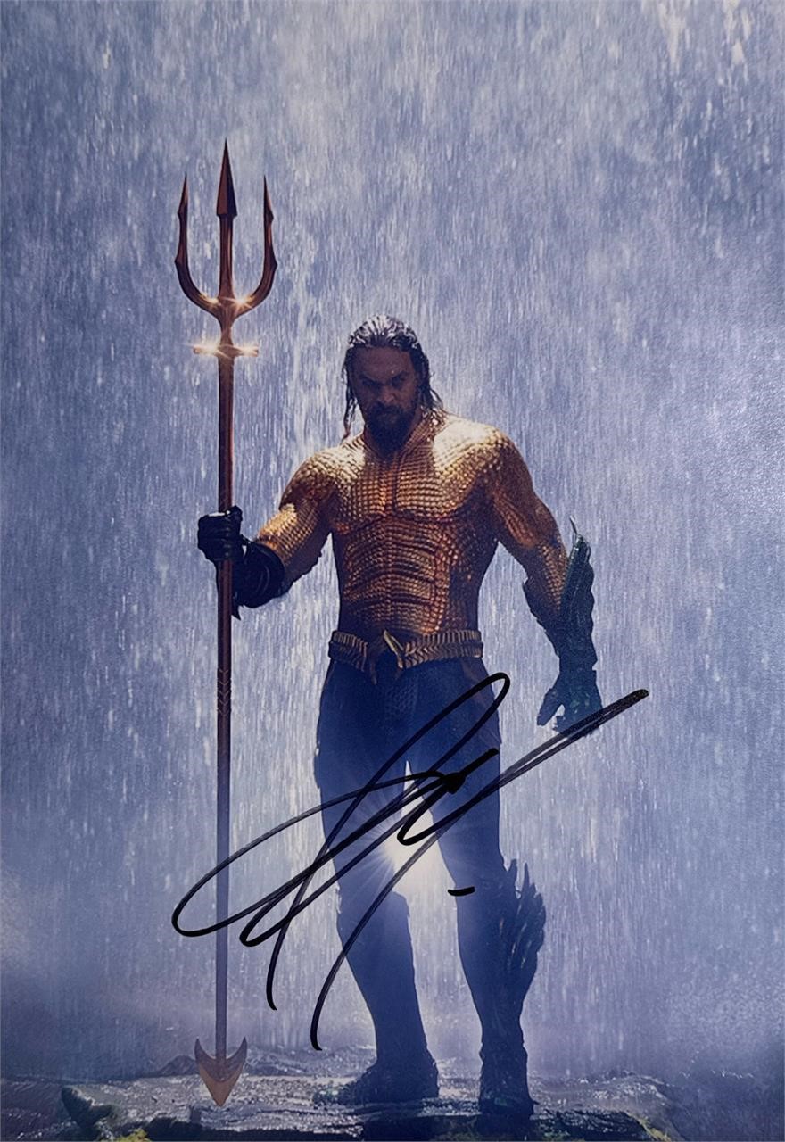 Autograph COA Aquaman Photo