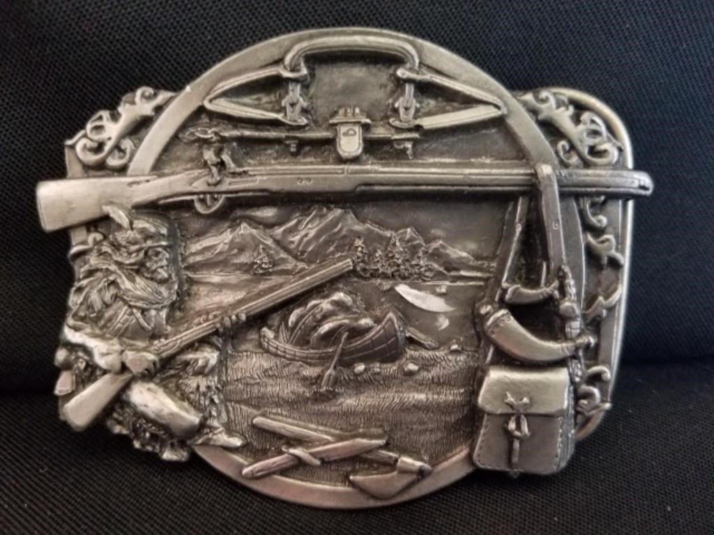 1984 Siskiyou Buckle Co. Williams Oregon, Pewter,