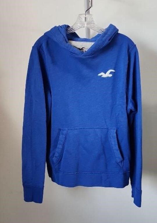 Hollister blue hoodie sz medium new condition