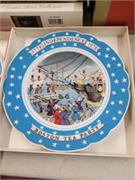 Independence Boston Tea Party wall decor plate